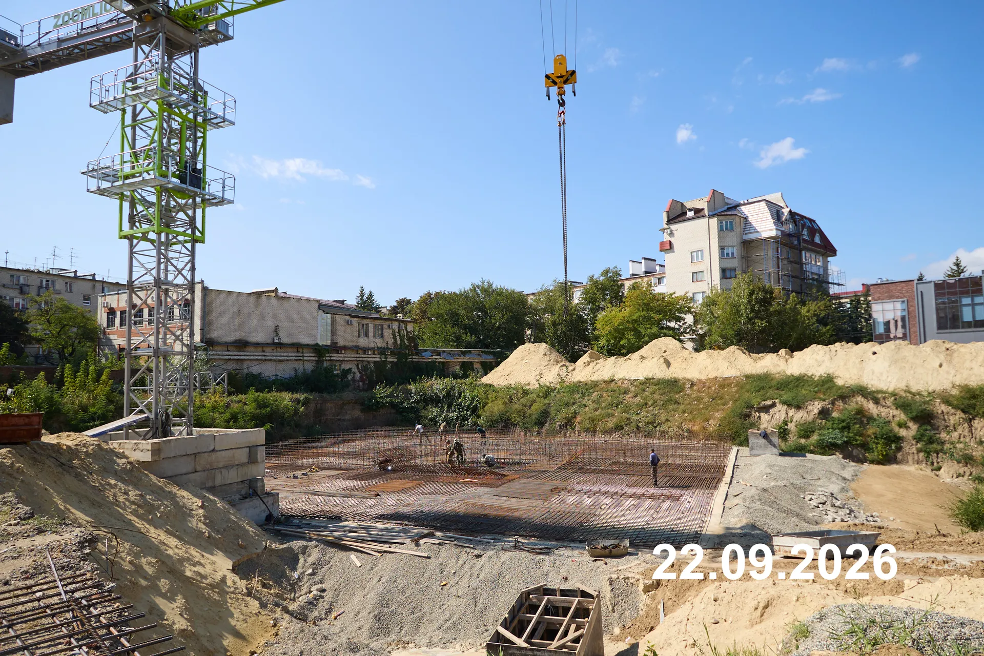 Ход строительства, общая, Сентябрь 2026